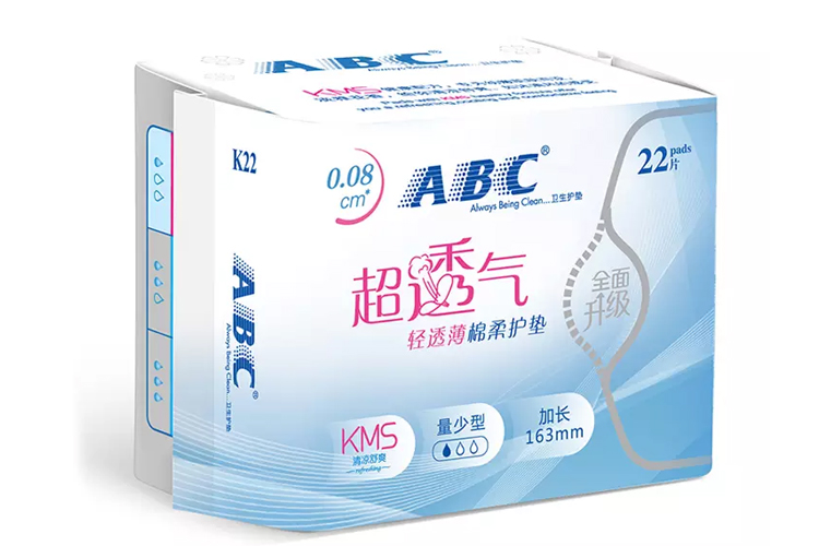 ABC加长护垫 K22 22片